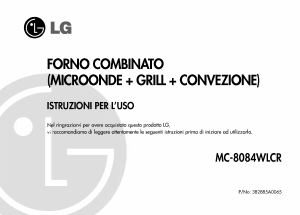 Manuale LG MC-7884WLC Microonde