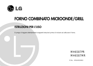 Manuale LG MH6387PR Microonde