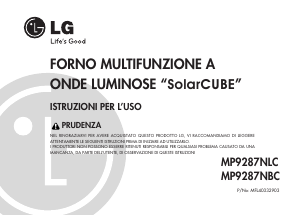 Manuale LG MP9287NLC Microonde