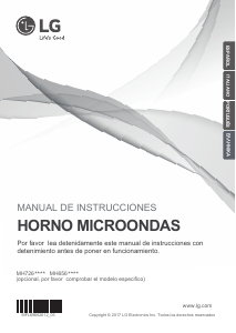 Manual de uso LG MH7265DPS Microondas