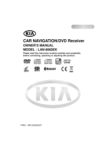 Manual LG LAN-8660EK (Kia) Car Radio