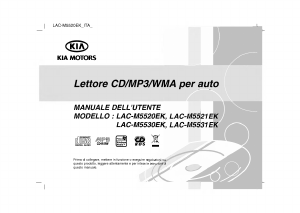 Manuale LG LAC-M5531EK (Kia) Autoradio