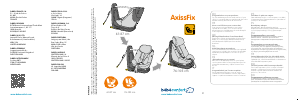 Manual Bébé Confort AxissFix Car Seat