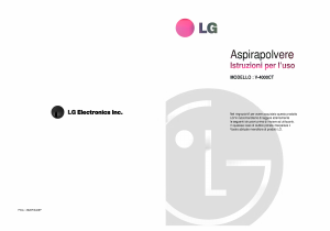 Manuale LG V-4000CT Aspirapolvere