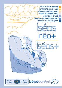 Manual de uso Bébé Confort Iseos Neo+ Asiento para bebé