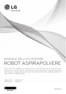 Manuale LG VR5912LV Aspirapolvere