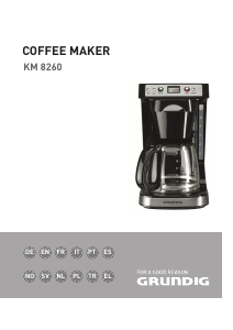 Bedienungsanleitung Grundig KM 8260 Kaffeemaschine