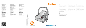 Manual de uso Bébé Confort Pebble Asiento para bebé