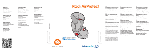 Mode d’emploi Bébé Confort Rodi AirProtect Siège bébé