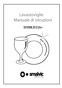 Manuale Smalvic SVINR.D13A+ Lavastoviglie