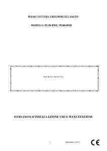 Manuale Smalvic PG60-4IND Piano cottura