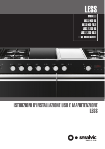 Manuale Smalvic LESS 900 4G2I Cucina