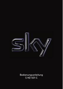 Bedienungsanleitung Sky S HD 501 C Digital-receiver