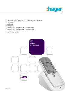 Mode d’emploi Hager LCP01F Interphone