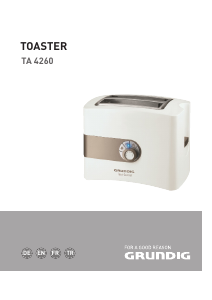 Bedienungsanleitung Grundig TA 4260 Toaster