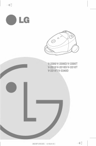 Manuale LG V-3310 Aspirapolvere