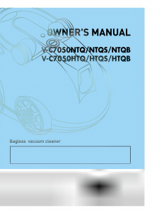 Handleiding LG V-C7050HTQ Stofzuiger
