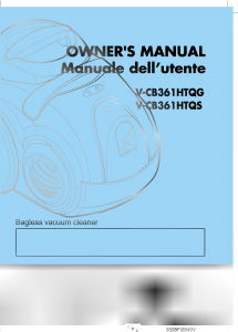 Manual LG V-CB361HTQ Vacuum Cleaner