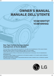 Manual LG VC6816NHAQ Vacuum Cleaner