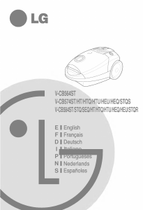 Manual de uso LG VCB574STQ Aspirador