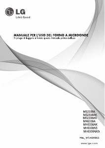 Manuale LG MH6338A Microonde