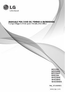 Manuale LG MH6338AS Microonde