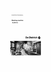 Manual De Dietrich DLZ8514U Washer-Dryer