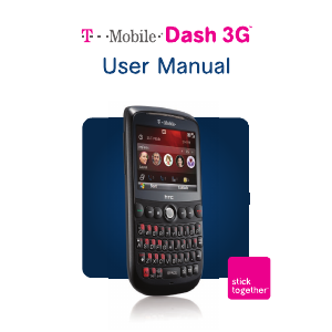 Handleiding HTC Dash 3G (T-Mobile) Mobiele telefoon