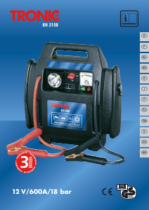 Manuale Tronic KH 3108 Caricabatterie per auto