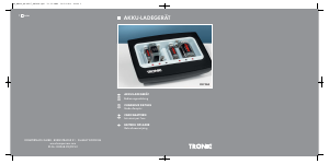 Manuale Tronic KH 968 Caricabatterie