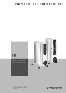 Mode d’emploi Trotec TRH 22 E Chauffage