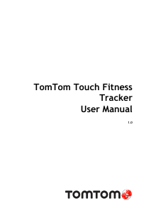 Handleiding TomTom Touch Fitness Activity tracker