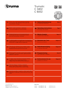 Mode d’emploi Truma Trumatic C 6002 Chaudière chauffage central