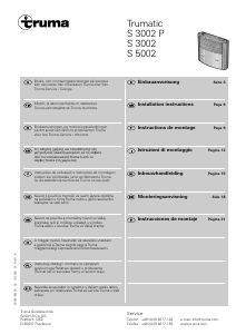 Brugsanvisning Truma Trumatic S 3002 P Varmeblæser