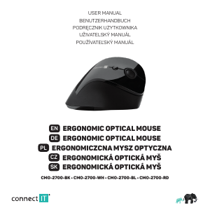 Manual Connect IT CMO-2700-BK Mouse