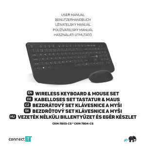 Manual Connect IT CKM-7803-CS Keyboard