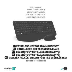 Manual Connect IT CKM-7804-CS Keyboard
