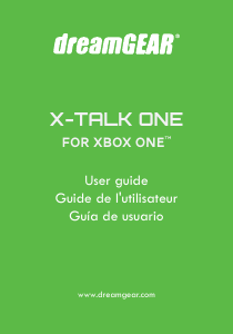 Manual Dreamgear DGXB1-6617 X-Talk One (Xbox One) Headset