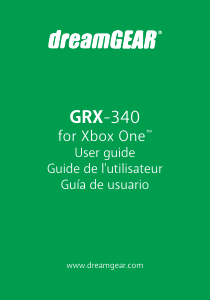 Manual de uso Dreamgear DGXB1-6615 GRX-340 (Xbox One) Headset