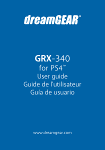 Manual de uso Dreamgear DGPS4-6427 GRX-340 (PlayStation 4) Headset