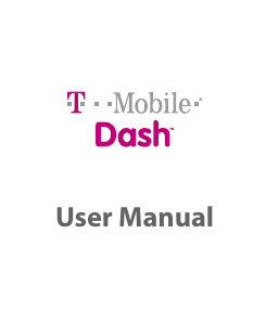 Manual T-Mobile Dash Mobile Phone