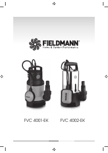 Vadovas Fieldmann FVC 4001 EK Sodo siurblys