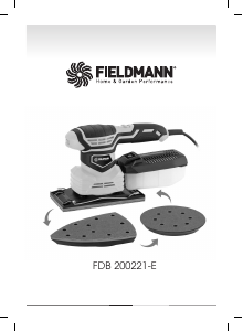 Instrukcja Fieldmann FDB 200221-E Szlifierki oscylacyjne