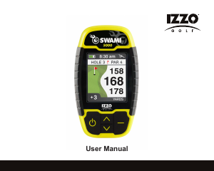 Handleiding IZZO Golf Swami 5000 Handheld navigatiesysteem