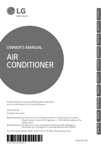 Manual LG LZ-H100GXN4 Air Conditioner