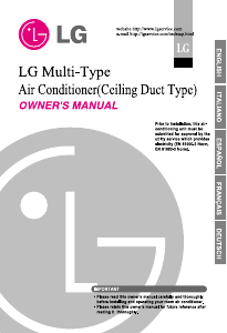 Manuale LG MB18AHL Condizionatore d’aria