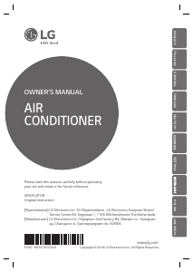 Manual LG LZ-H080GBA5 Air Conditioner