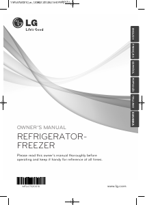 Manual LG GT7050PVHW Fridge-Freezer