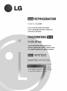 Manual LG GR-P257BVBA Fridge-Freezer
