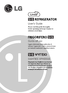 Manuale LG GR-P227SSJV Frigorifero-congelatore
